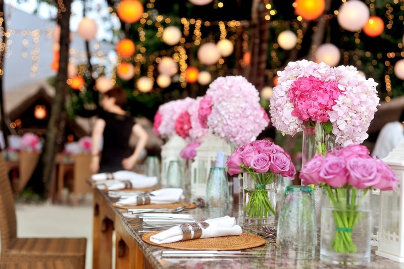 Celestial Wedding Table Setting